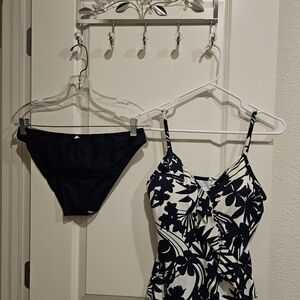 New Size 14 Tankini ruffle top